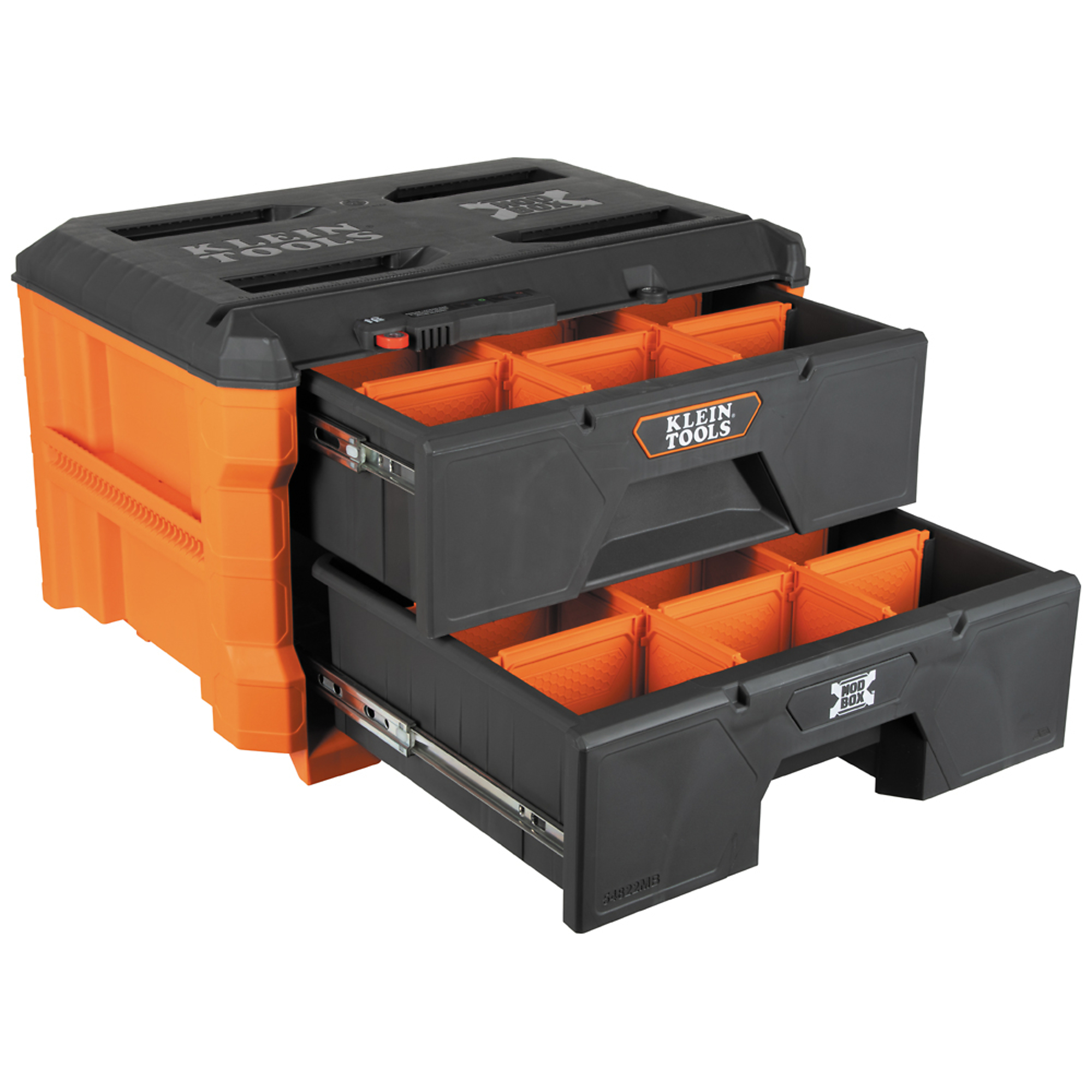 Klein Tools, MODbox Two Drawer Toolbox, Model# 54822MB
